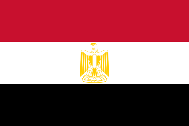 Ägypten Flagge