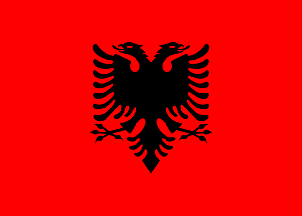 Albanien Flagge