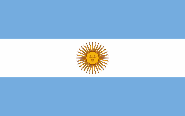 Argentinien Flagge