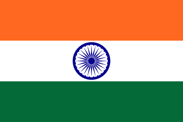 Indien Flagge
