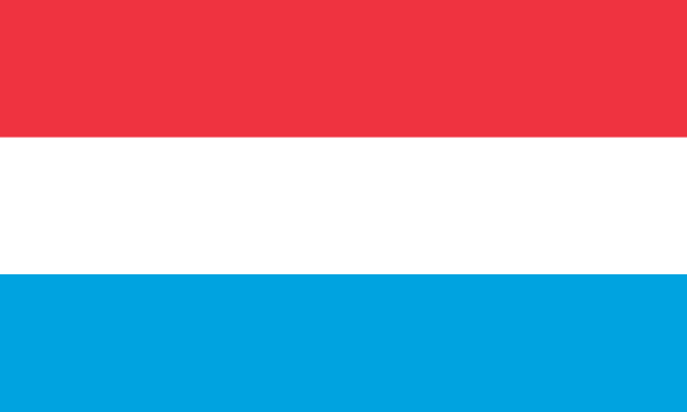 Luxemburg Flagge