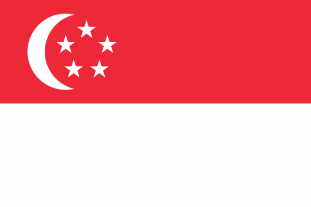 Singapur Flagge