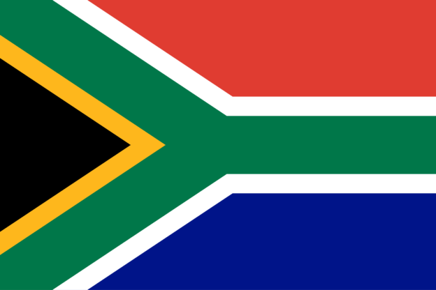 Südafrika Flagge