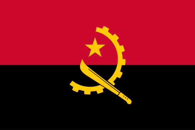 Angola Flagge
