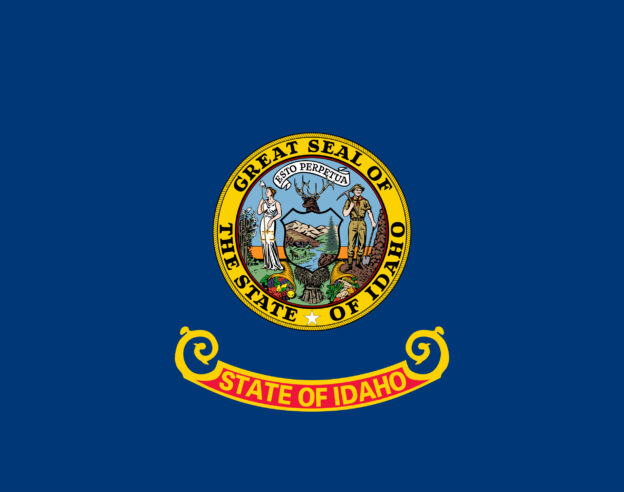 Idaho USA Flagge