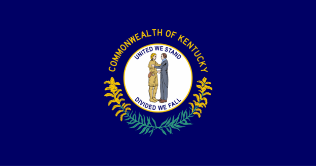Kentucky USA Flagge
