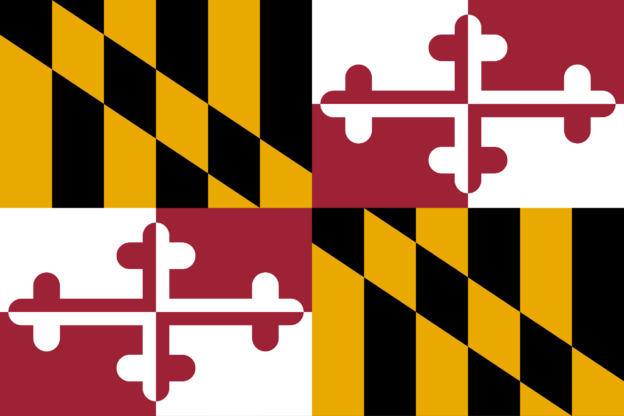 Maryland USA Flagge