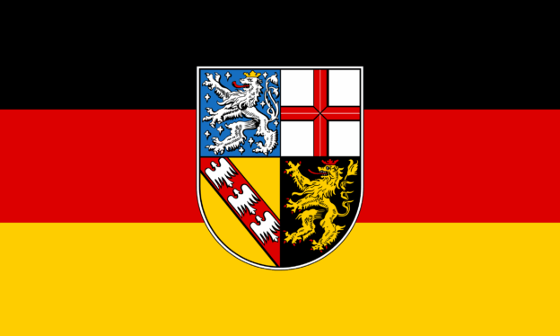 Saarland Flagge