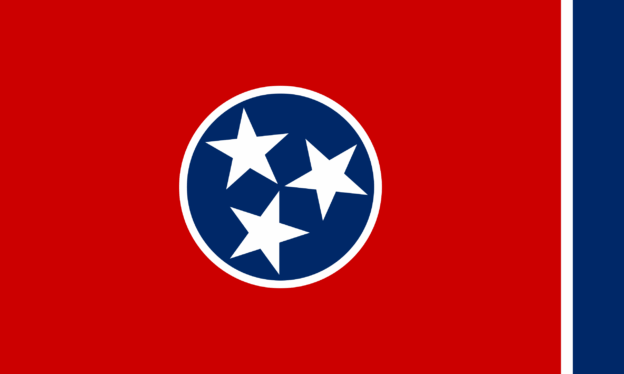 Tennessee USA Flagge