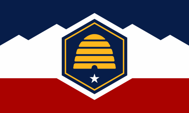 Utah USA Flagge