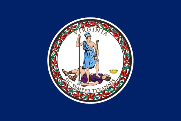 Virginia USA Flagge