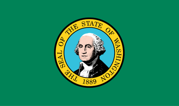 Washington USA Flagge