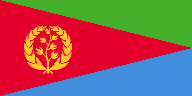 Eritrea Flagge
