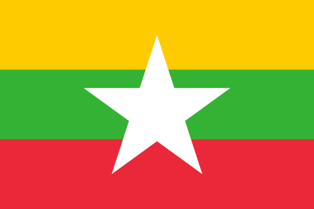 Myanmar Flagge