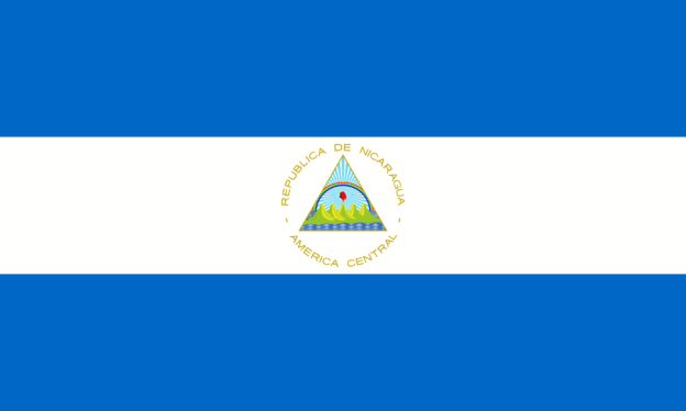 Nicaragua Flagge