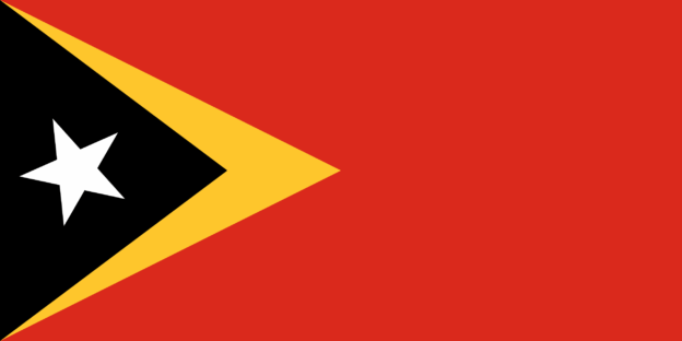 Osttimor Flagge