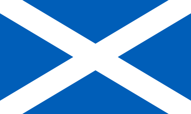 Schottland Flagge