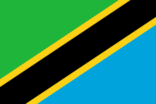 Tansania Flagge