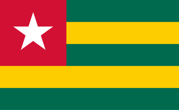Togo Flagge