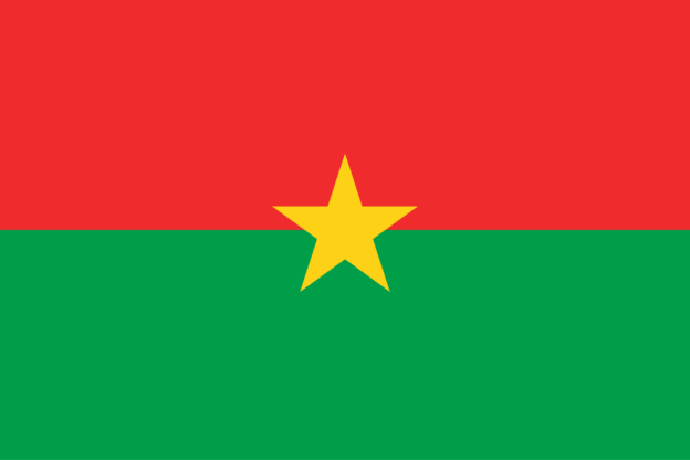 Burkina Faso Flagge