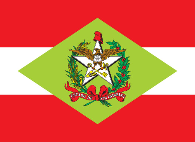 Santa Catarina Flagge