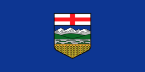 Flagge von Alberta, Kanada