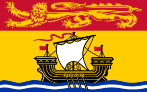 Flagge von New Brunswick, Kanada