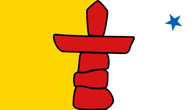 Flagge von Nunavut, Kanada