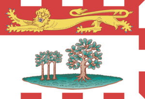Flagge von Prince Edward Island, Kanada