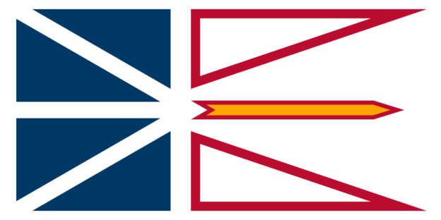 Flagge von Neufundland und Labrador, Kanada