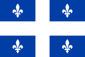Flagge von Québec, Kanada