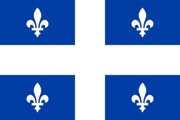 Flagge von Québec, Kanada