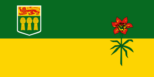 Flagge von Saskatchewan, Kanada
