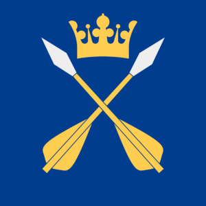 Flagge von Dalarnas län, Schweden