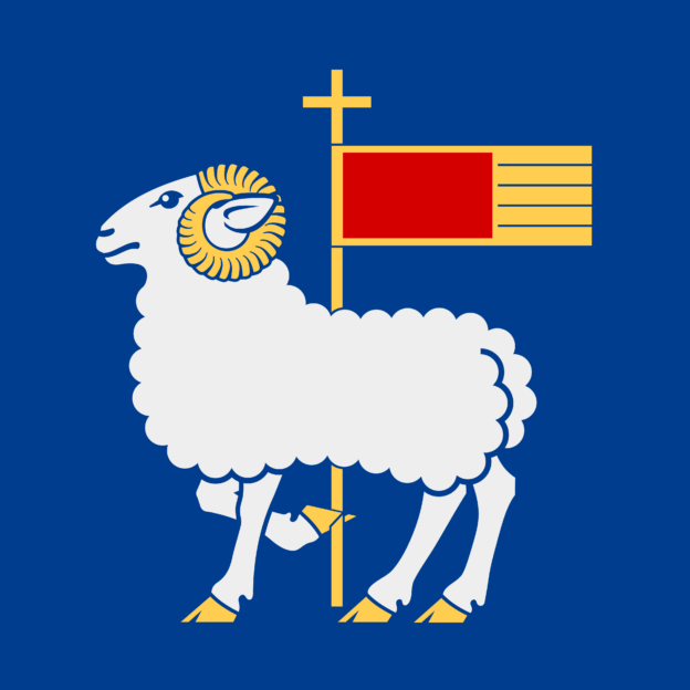 Flagge von Gotlands län, Schweden