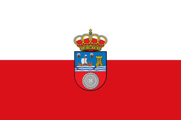 Flagge von Kantabrien, Spanien