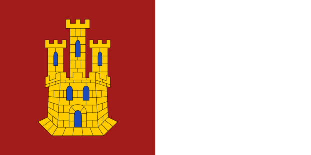 Flagge von Kastilien-La Mancha, Spanien