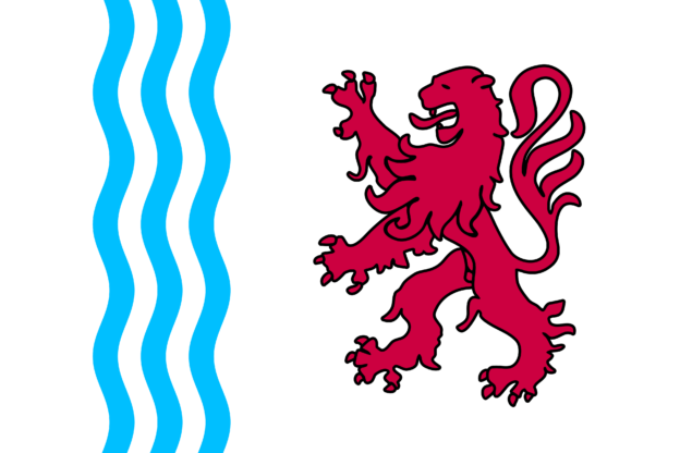 Flagge von Nouvelle-Aquitaine, Frankreich