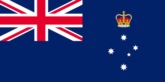 Flagge von Victoria, Australien