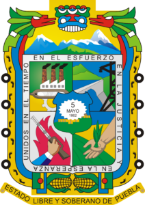 Wappen von Puebla, Mexiko