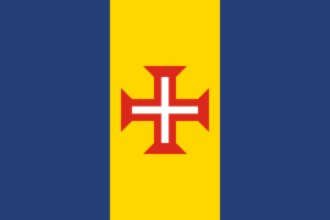 Flagge von Madeira, Portugal