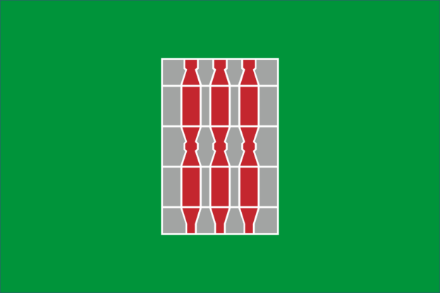 Flagge von Umbrien, Italien